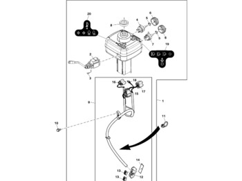 Рулевое управление JOHN DEERE