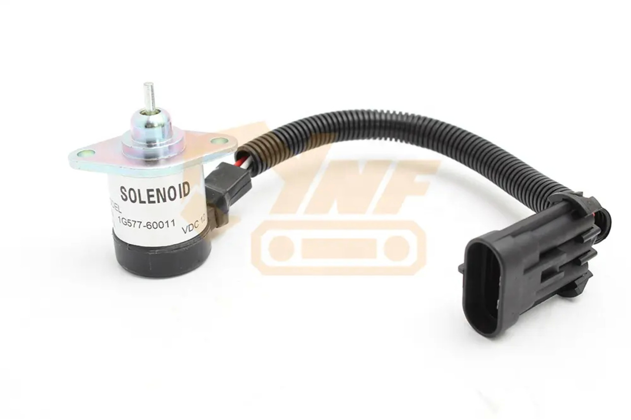 Новый Электрическая система 6689034 1G577-600AA 6689034 Fuel Shut Off Solenoid For Bob-cat Skid Steer Loaders S220 S250 S300 S750 S770 S850 T250 T300 T320: фото 3