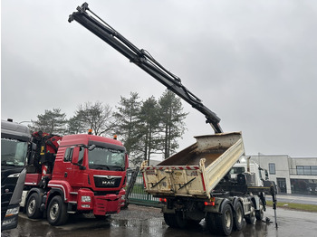 Самосвал, Автоманипулятор Volvo FMX 500 8x4 2-WAY TIPPER + CRANE HIAB X-HIDUO 188 E-3 (5/6 F) - RETARDER - *157.000km* - BORDMATIC - BE TRUCK: фото 5