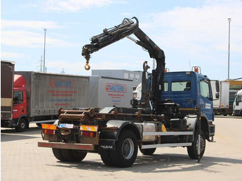 Крюковой мультилифт, Автоманипулятор Mercedes-Benz AXOR 1824, CRANE HIAB 099B-3 DUO, 4x4: фото 3