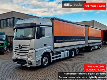 Тентованный грузовик MERCEDES-BENZ Actros 2545