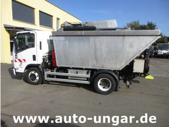 Мусоровоз Isuzu NPR 75 Müllwagen Provence Benne - Faun Lifter Presse Kipper Trittbrett Bj 12: фото 5