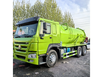 Новый Ассенизатор для транспортировки мусора Howo Vacuum truck: фото 2