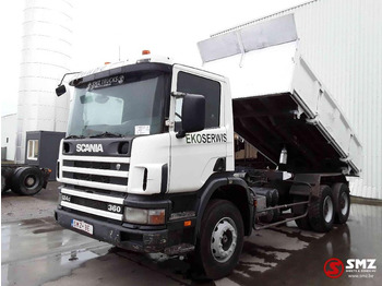 Самосвал Scania 124 360 6x4 manual pump: фото 4