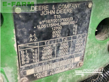 Трактор John Deere 6175 r: фото 5