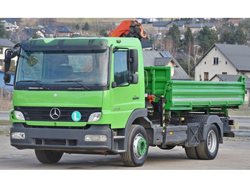 Автоманипулятор, Самосвал Mercedes-Benz ATEGO 1224 Kipper 4,00m* KRAN * TOPZUSTAND: фото 5