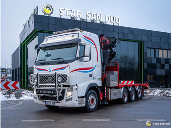 Автоманипулятор, Грузовик бортовой/ Платформа Volvo FH 500 8x4 FASSI F 660 2.28 CRANE WINCH: фото 5