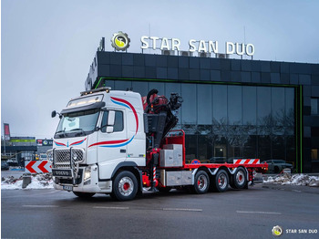 Автоманипулятор, Грузовик бортовой/ Платформа Volvo FH 500 8x4 FASSI F 660 2.28 CRANE WINCH: фото 3