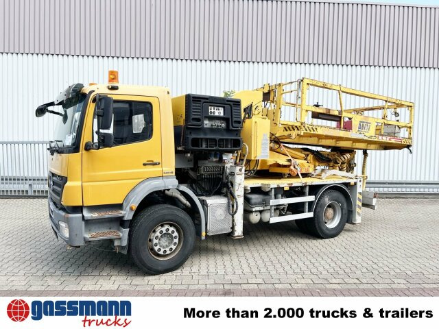 Грузовик с подъемником Mercedes-Benz Axor 1824 K 4x2, AMV Hubsteiger + Kompressor,: фото 8