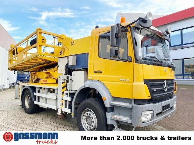 Грузовик с подъемником Mercedes-Benz Axor 1824 K 4x2, AMV Hubsteiger + Kompressor,: фото 9