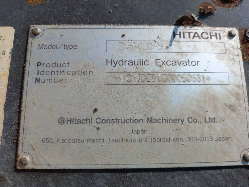 Экскаватор Hitachi ZX 870-5G (21m Longreach - Abu Dhabi): фото 13