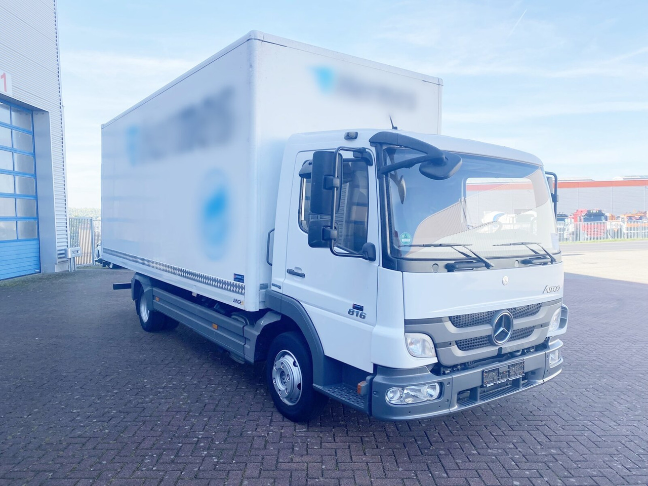 Грузовик с закрытым кузовом Mercedes-Benz Atego 816 4x2 Atego 816 4x2 mit Sörensen LBW: фото 9