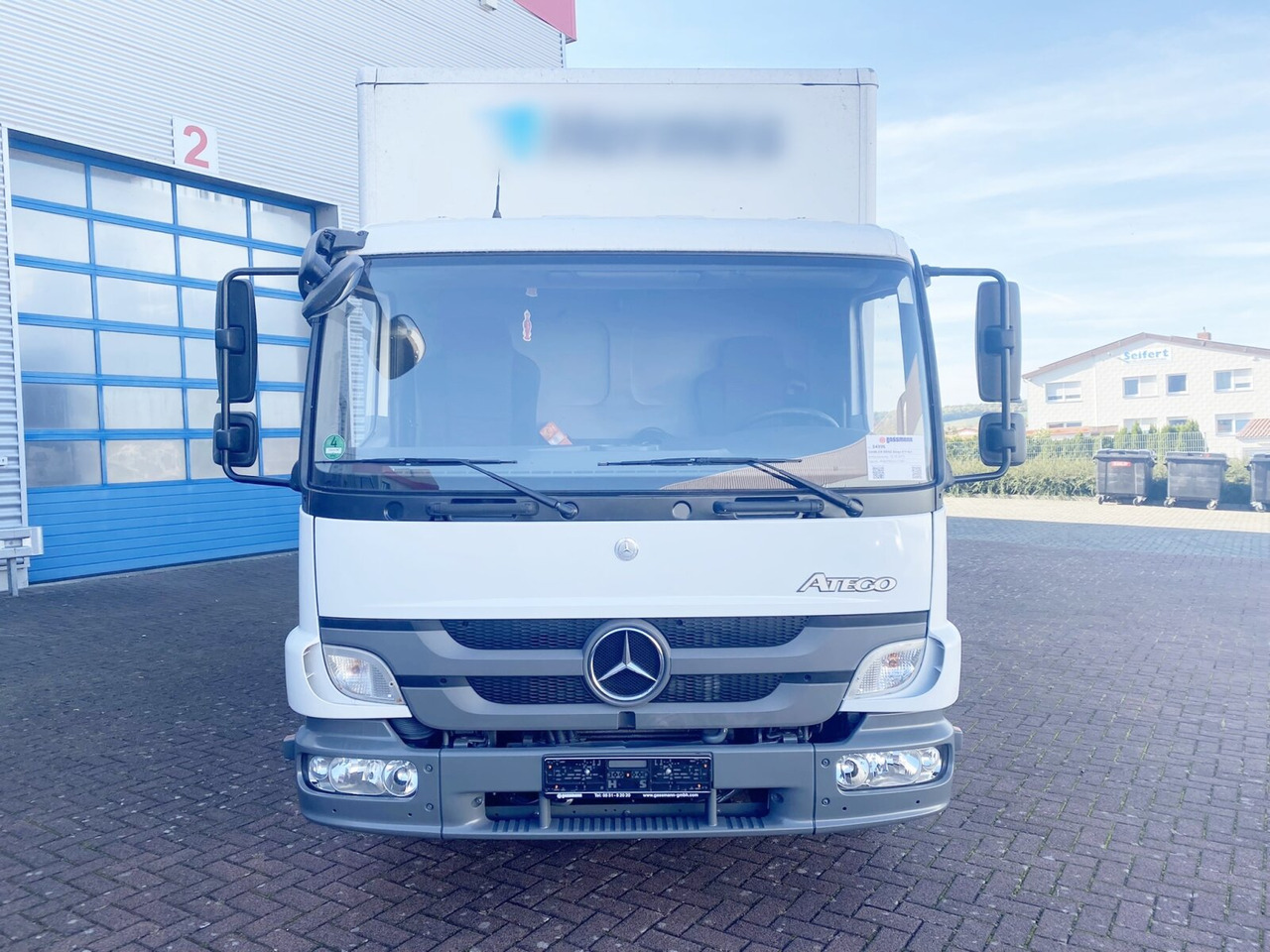 Грузовик с закрытым кузовом Mercedes-Benz Atego 816 4x2 Atego 816 4x2 mit Sörensen LBW: фото 8