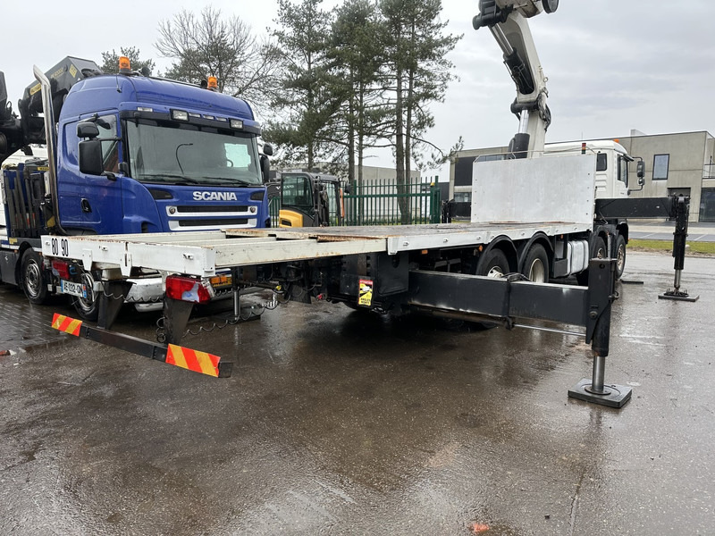 Автоманипулятор MAN TGA 35.430 8x2 + CRANE HIAB 700 E-6 + JIB 165X-3 - RETARDER - PLATFORM 6m70~8m50 EXTENDABLE - MANUAL GEARBOX ZF - LIFT + STEERING AXLE: фото 15