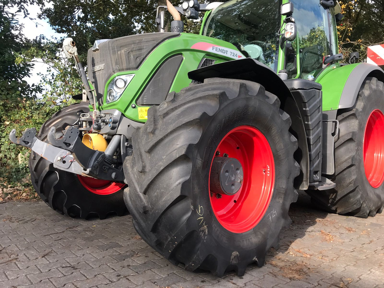 Трактор Fendt 724 Vario S4 ProfiPlus: фото 10