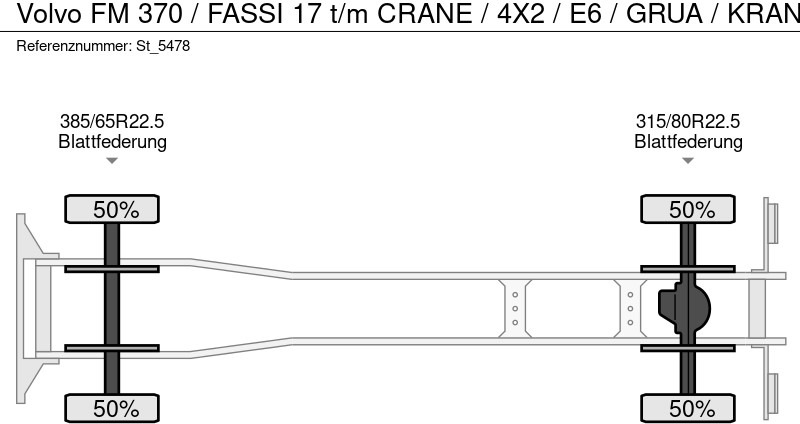 Volvo FM 370 / FASSI 17 t/m CRANE / 4X2 / E6 / GRUA / KRAN в лизинг Volvo FM 370 / FASSI 17 t/m CRANE / 4X2 / E6 / GRUA / KRAN: фото 19