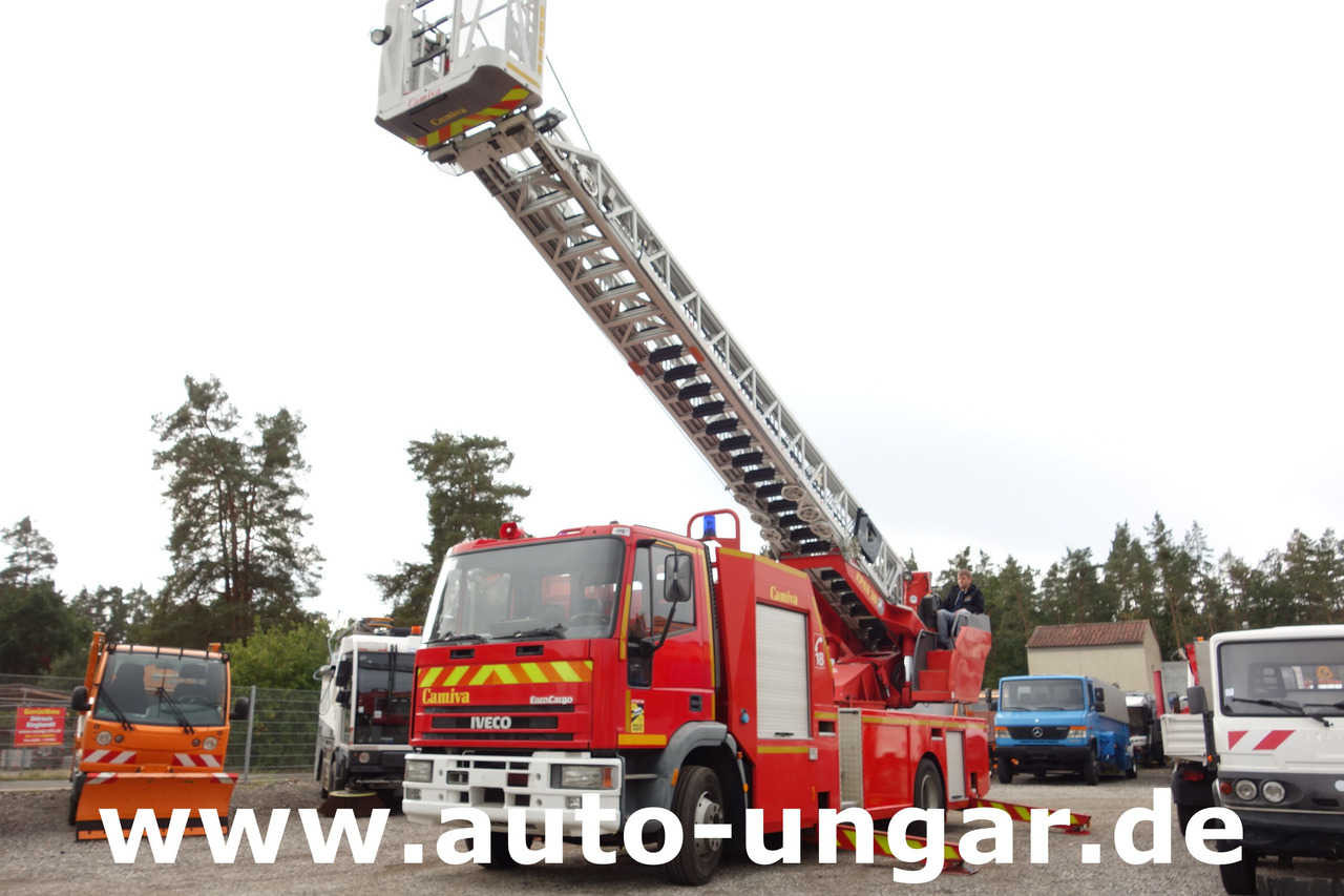 Пожарная машина IVECO Eurocargo 130E24 Camiva / Metz EPAS 30 DLK Drehleiter Feuerwehr: фото 27