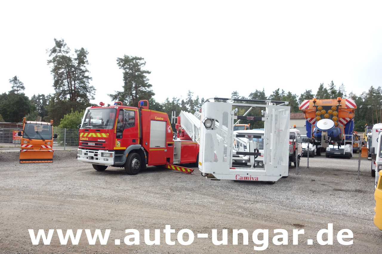 Пожарная машина IVECO Eurocargo 130E24 Camiva / Metz EPAS 30 DLK Drehleiter Feuerwehr: фото 7