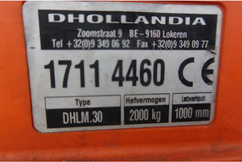 Грузовик с закрытым кузовом DAF CF 290 FA Bak + Dhollandia klep 2000 kg: фото 14