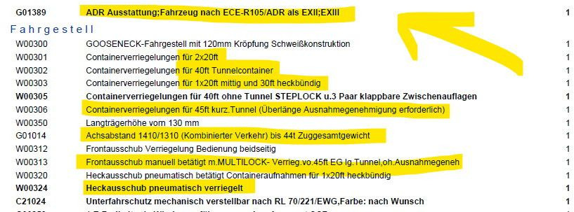 Полуприцеп-контейнеровоз/ Сменный кузов Schmitz Cargobull SCF 24 G 45  EURO20/30/40/45/2x20 fuss ADR EXIII: фото 9