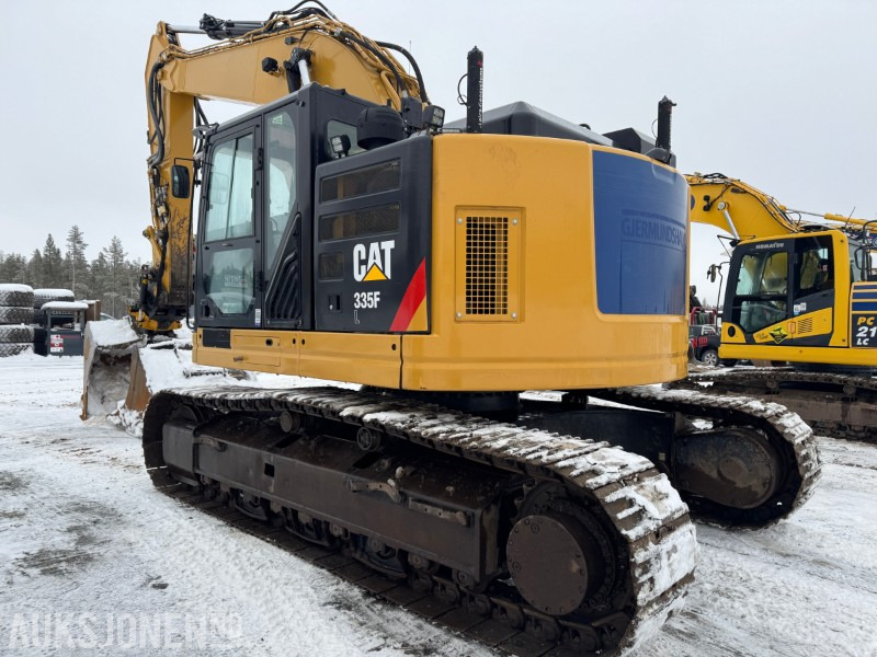 Экскаватор 2018 Cat 335 FLCR GRAVEMASKIN, TILTROTATOR, 2 SKUFFER, SENTRALSMØRING, DIESEVARMER, GPS, HAMMERGLASS: фото 11