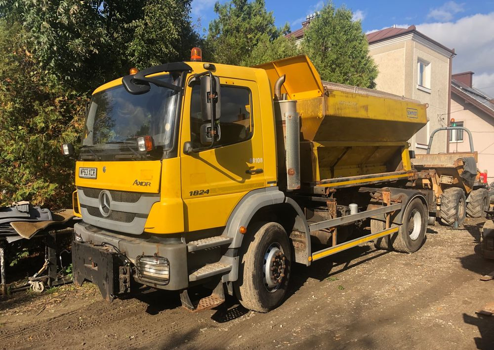 Снегоуборочная машина Mercedes-Benz Mercedes Axor 1824 schmidt 4x2 pług piaskarka solarka: фото 15