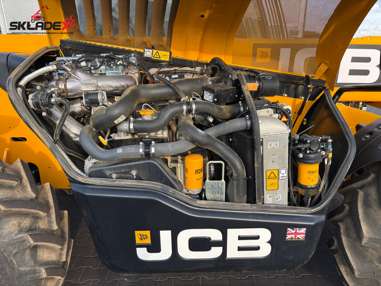 Телескопический погрузчик JCB 541-70 Stage V 541-70 Stage V | NOWA | 115 MTH | 2023 | 110 koni | KLIMA | Joystick | Ładowarka Telskopowa |: фото 30