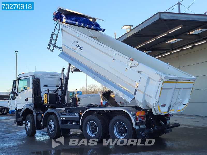 Новый Самосвал MAN TGS 35.480 8X4 Electric Tarpaulin 17m3 tipper Retarder Big-Axle Euro 6: фото 21