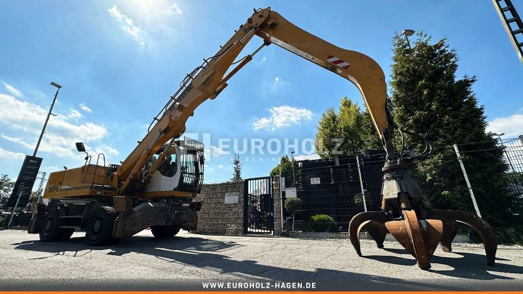 Колёсный экскаватор Liebherr A904C Litronic, Bagger Schrottgreifer Magnetanlage: фото 6