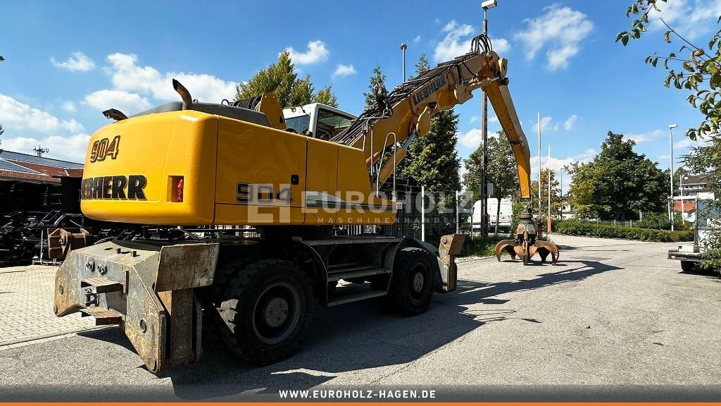 Колёсный экскаватор Liebherr A904C Litronic, Bagger Schrottgreifer Magnetanlage: фото 7