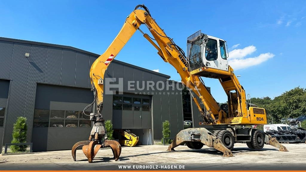 Колёсный экскаватор Liebherr A904C Litronic, Bagger Schrottgreifer Magnetanlage: фото 27