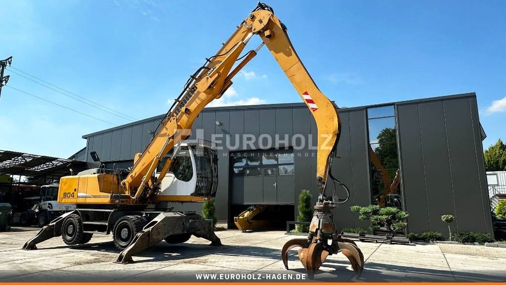 Колёсный экскаватор Liebherr A904C Litronic, Bagger Schrottgreifer Magnetanlage: фото 19