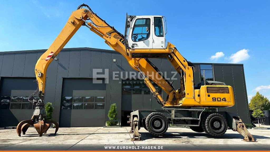 Колёсный экскаватор Liebherr A904C Litronic, Bagger Schrottgreifer Magnetanlage: фото 26