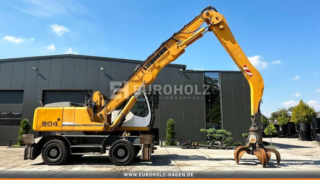 Колёсный экскаватор Liebherr A904C Litronic, Bagger Schrottgreifer Magnetanlage: фото 22