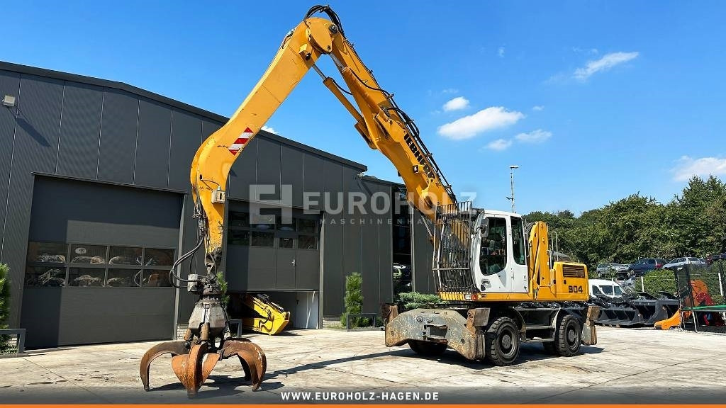 Колёсный экскаватор Liebherr A904C Litronic, Bagger Schrottgreifer Magnetanlage: фото 23