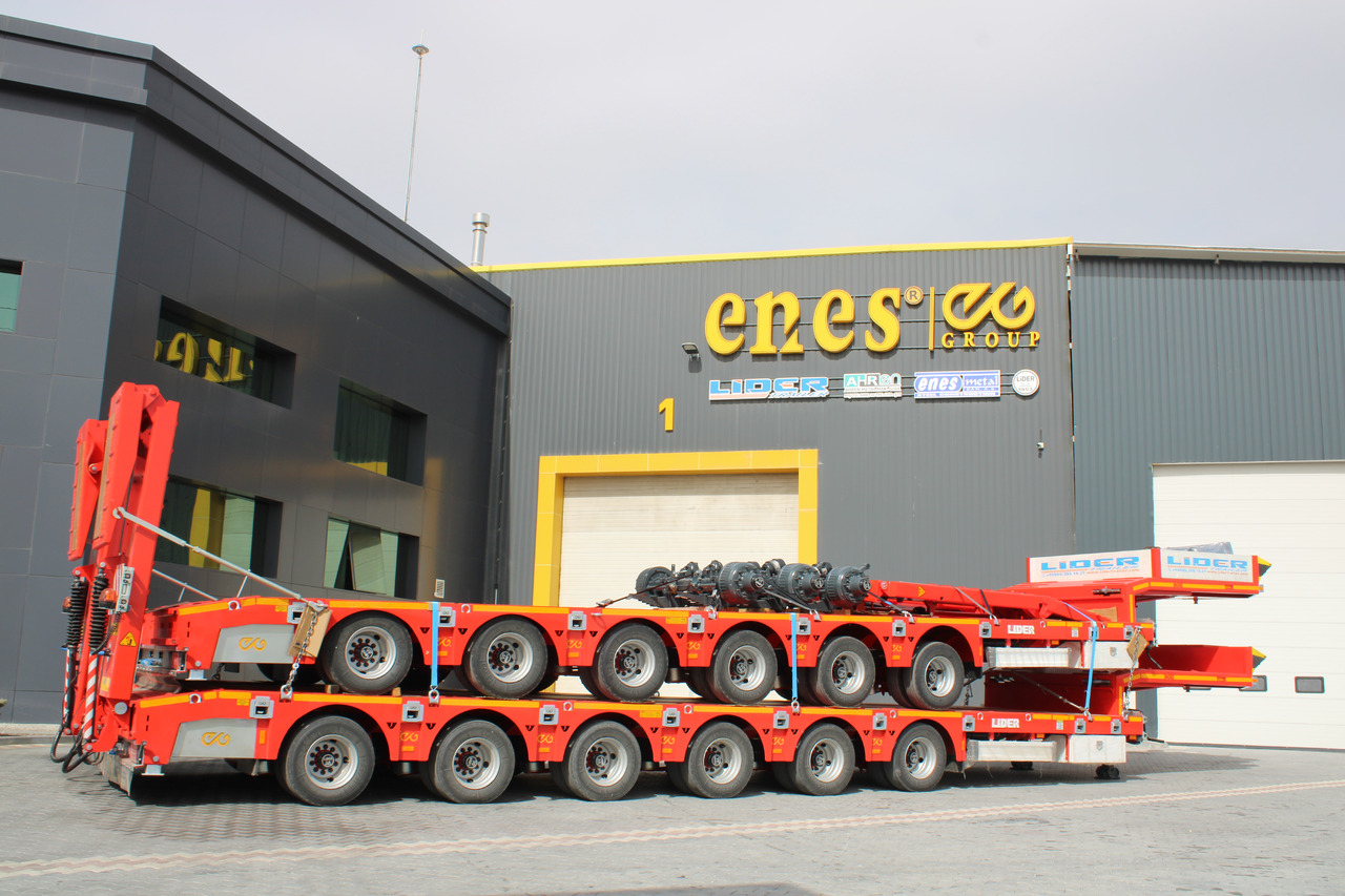 Новый Низкорамный полуприцеп LIDER 2025 model 150 Tons capacity Lowbed semi trailer: фото 10 Новый Низкорамный полуприцеп LIDER 2025 model 150 Tons capacity Lowbed semi trailer: фото 10