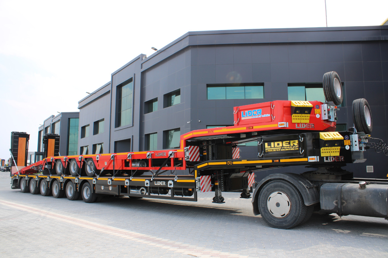 Новый Низкорамный полуприцеп LIDER 2025 model 150 Tons capacity Lowbed semi trailer: фото 21 Новый Низкорамный полуприцеп LIDER 2025 model 150 Tons capacity Lowbed semi trailer: фото 21