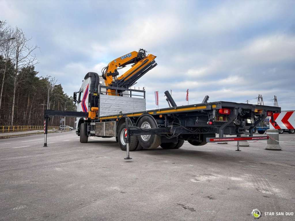 Автоманипулятор, Грузовик бортовой/ Платформа Volvo  FH 16 520 6x2 EFFER 370 Winch Crane Kran: фото 20