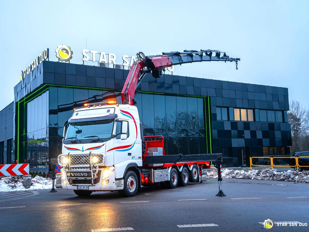 Автоманипулятор, Грузовик бортовой/ Платформа Volvo FH 500 8x4 FASSI F 660 2.28 CRANE WINCH: фото 11