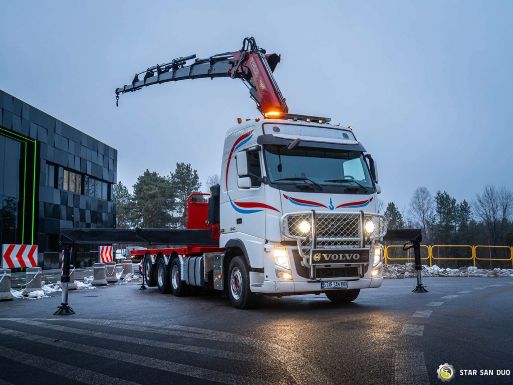 Автоманипулятор, Грузовик бортовой/ Платформа Volvo FH 500 8x4 FASSI F 660 2.28 CRANE WINCH: фото 10