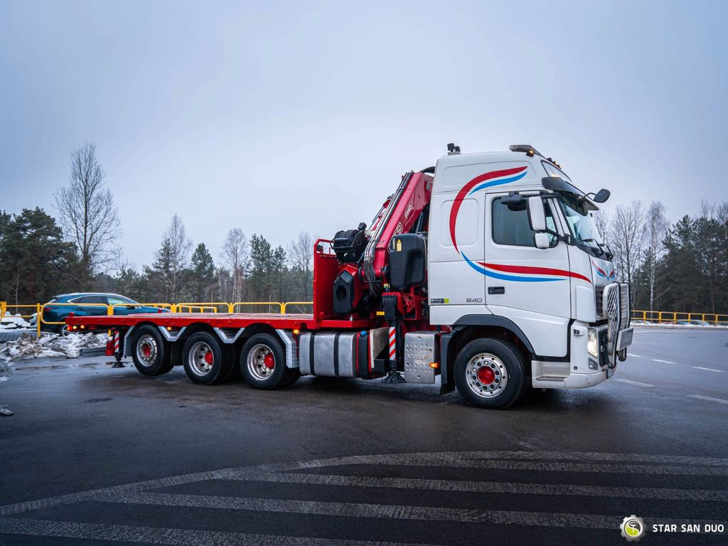 Автоманипулятор, Грузовик бортовой/ Платформа Volvo FH 500 8x4 FASSI F 660 2.28 CRANE WINCH: фото 12