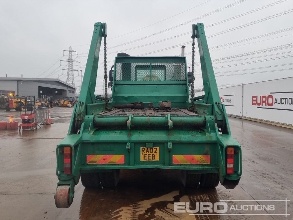 Портальный бункеровоз 2002 Foden 4x2 Skip Loader Lorry, Extendable Arms, Manual Gearbox: фото 28