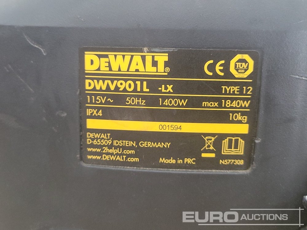 Строительное оборудование Dewalt DWV901L 110 Volt Industrial Vacuum Cleaner: фото 14